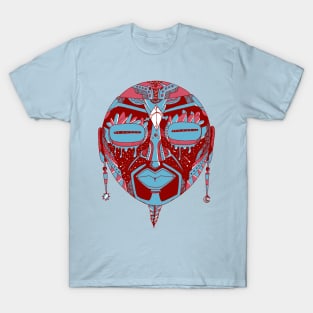 Pastel Tones African Mask 2 T-Shirt